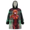 Evangelion Asuka Political 3D Snug Hoodie