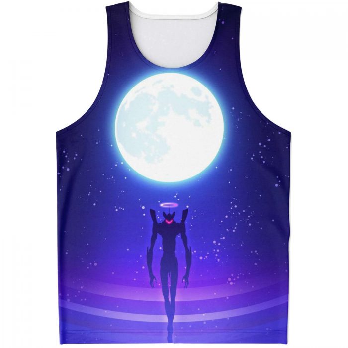 Evangelion Angel Moon Night 3D Tank Top