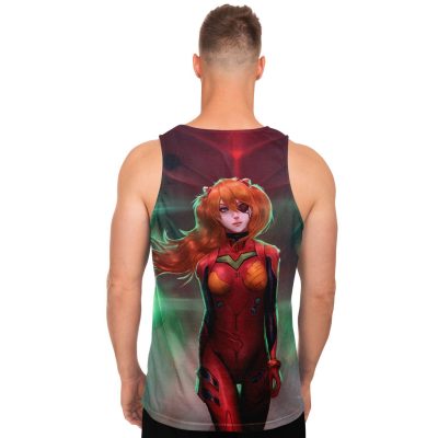 Evangelion Asuka Political 3D Tank Top