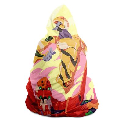 3e48cd8db08255c8053273b41609173f hoodedBlanket view5 - Evangelion Store