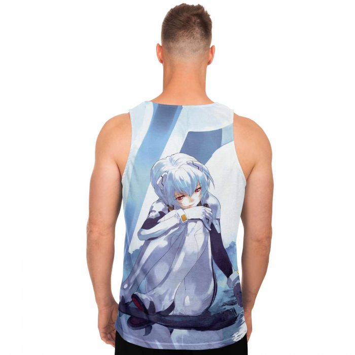 Evangelion Rei Ayanami 3D Tank Top