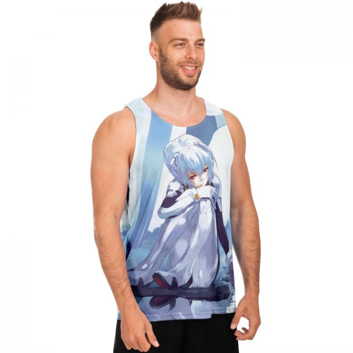 Evangelion Rei Ayanami 3D Tank Top