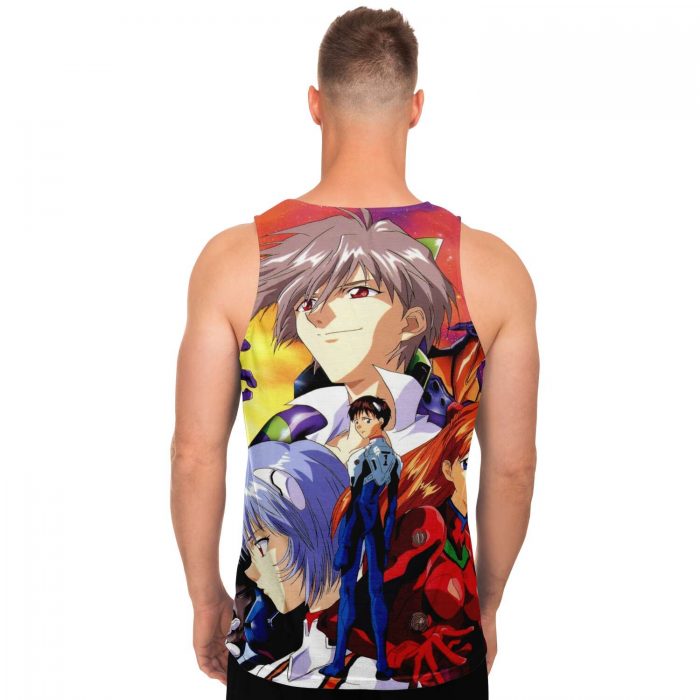 4cf33772f3d0ac9b42f5aae7d31f630d tankTop male back - Evangelion Store