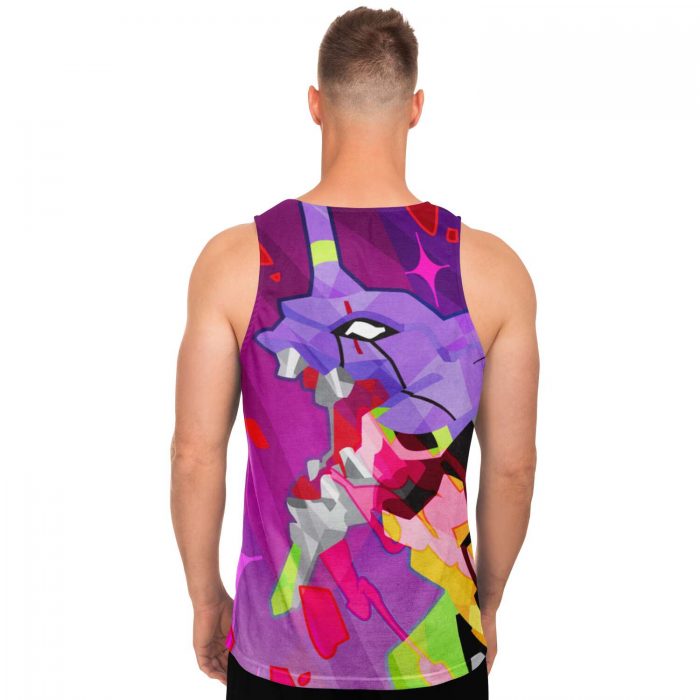 Evangelion Unit-01 Minecraft Tank Top