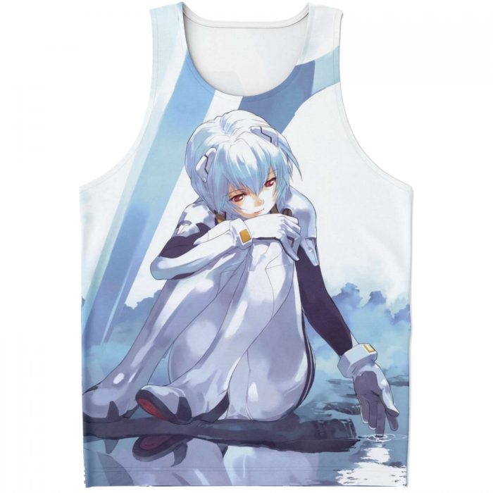 Evangelion Rei Ayanami 3D Tank Top