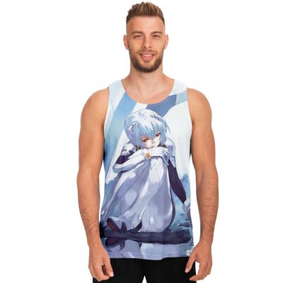 Evangelion Rei Ayanami 3D Tank Top