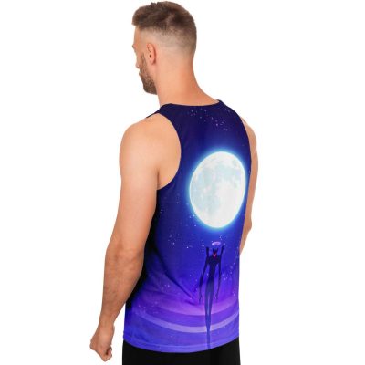 Evangelion Angel Moon Night 3D Tank Top