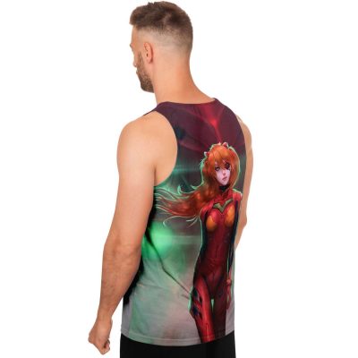 Evangelion Asuka Political 3D Tank Top