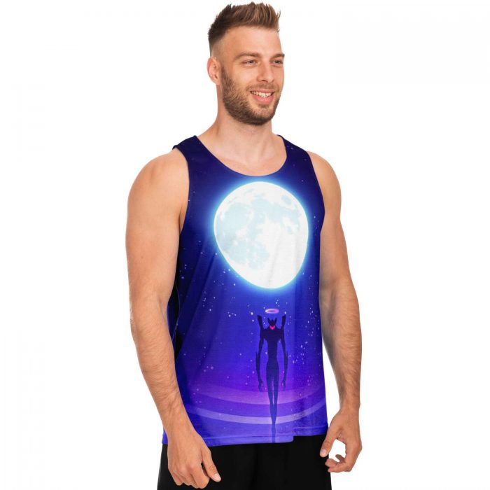 Evangelion Angel Moon Night 3D Tank Top