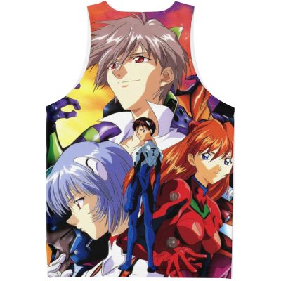 Evangelion Character 3D Tank Top