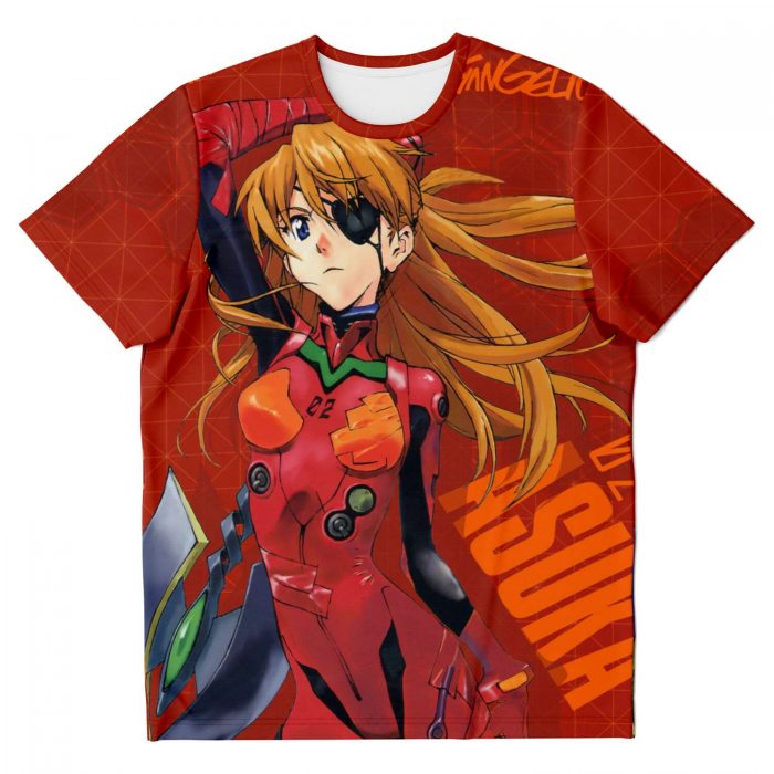 94d06e9065ac895b83f385b68b13e591 unisexTshirt flat front - Evangelion Store