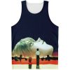 Evangelion Face Rei Ayanami Tank Top