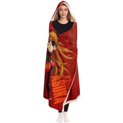 afc31869828f5c9d6aea15aa75973b8f hoodedBlanket view3 - Evangelion Store