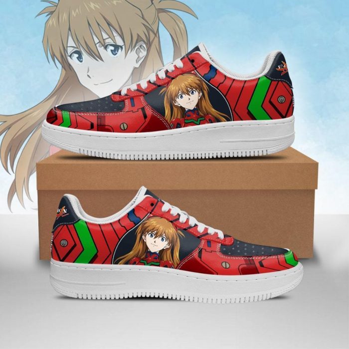 asuka langley shikinami air force sneakers neon genesis evangelion shoes gearanime - Evangelion Store