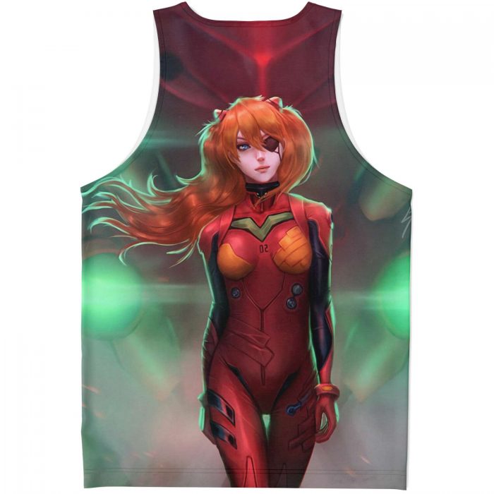 Evangelion Asuka Political 3D Tank Top