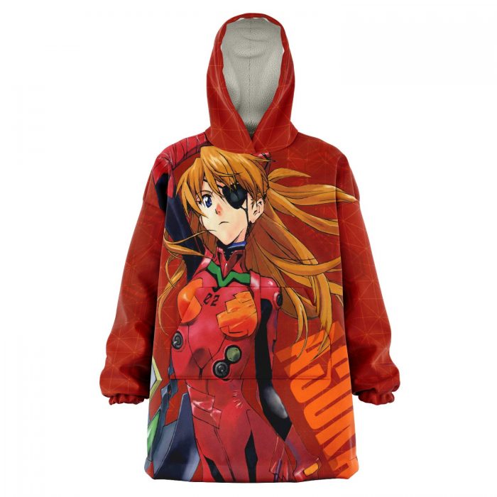 New Evangelion Asuka Political Snug Hoodie