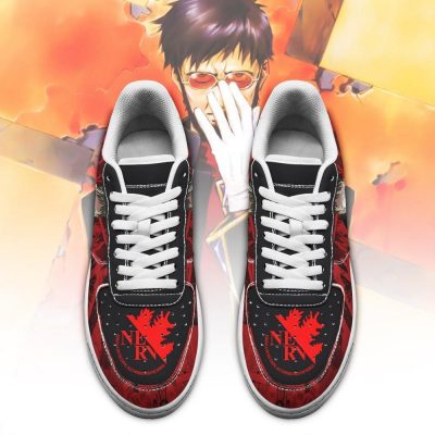 comander gendo ikari air force sneakers neon genesis evangelion shoes gearanime 2 - Evangelion Store