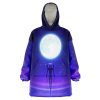 Evangelion Angel Moon Night 3D Snug Hoodie