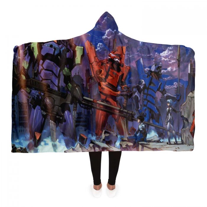 ee61a4f6f806112c5859c99858bcb509 hoodedBlanket view4 - Evangelion Store