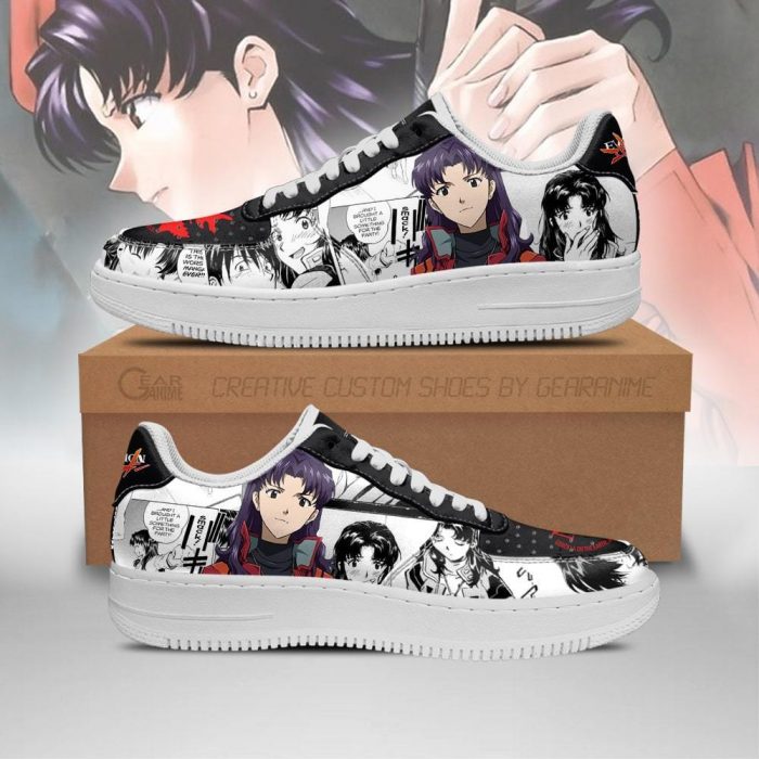 evangelion misato katsuragi air force sneakers neon genesis evangelion shoes gearanime - Evangelion Store