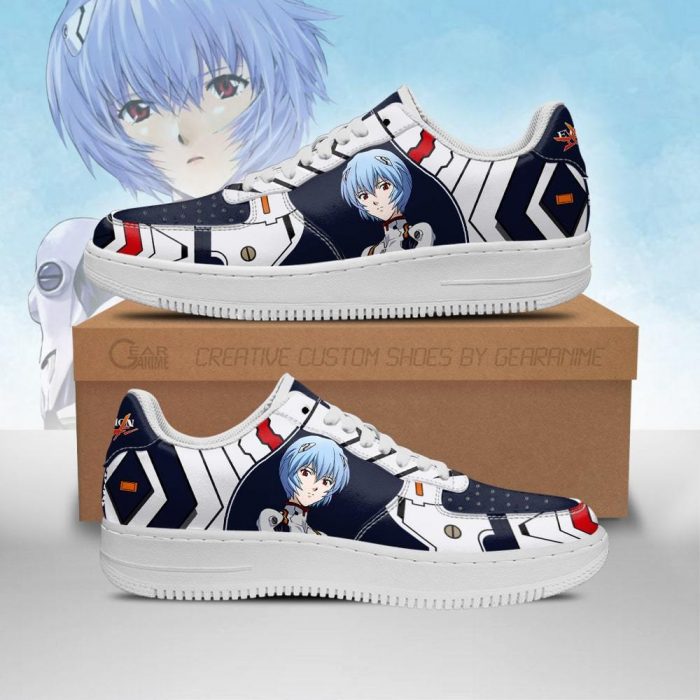 evangelion rei ayanami air force sneakers neon genesis evangelion shoes gearanime - Evangelion Store