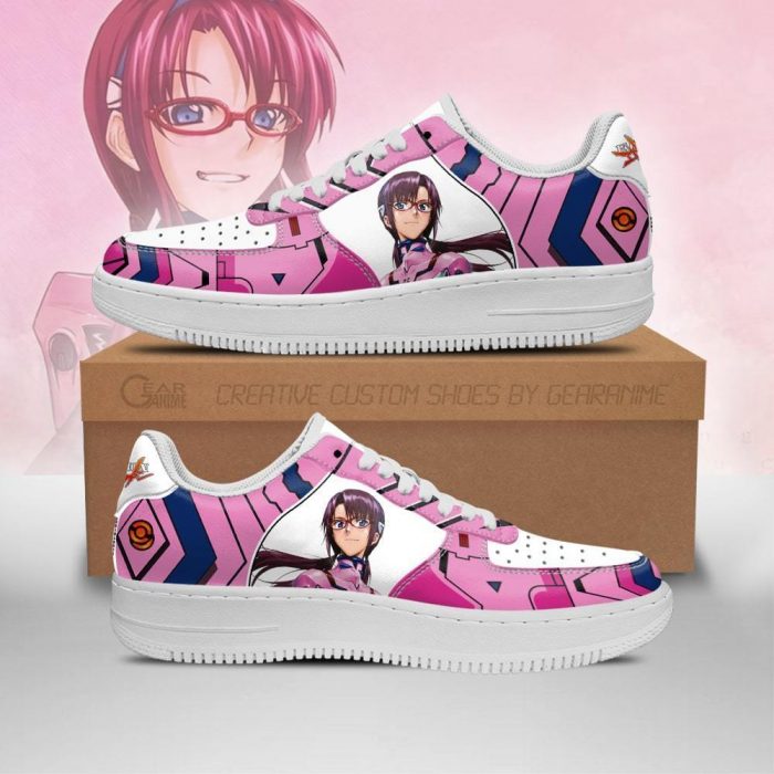 mari illustrious makinami air force sneakers neon genesis evangelion shoes gearanime - Evangelion Store