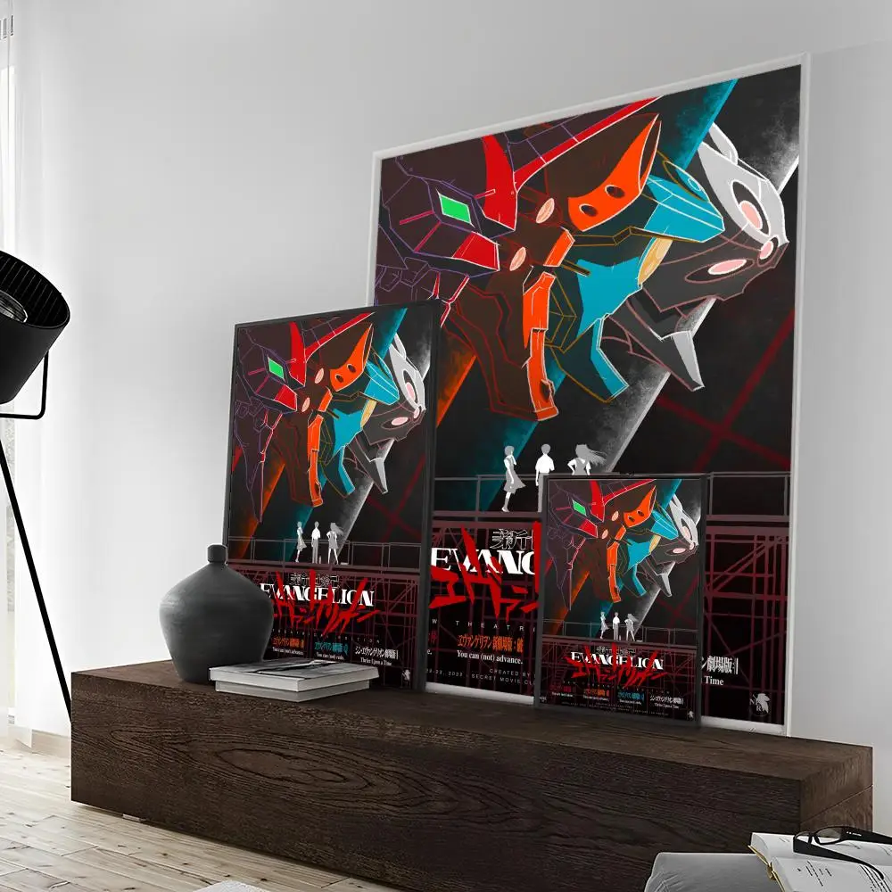 N Neon G Genesis E Evangelion Poster Anime Posters Sticky HD Quality Wall Art Retro Posters 8 - Evangelion Store