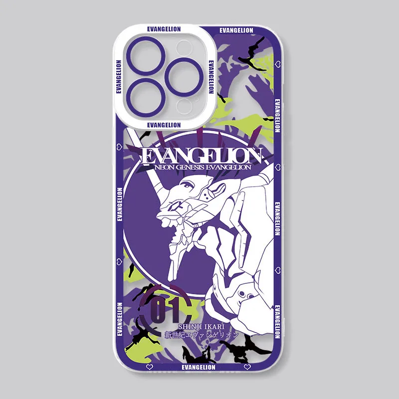 NEON GENESISES EVANGELIONS Case for iPhone 14 Pro Max 13 12 Mini 11 Pro XR XS - Evangelion Store