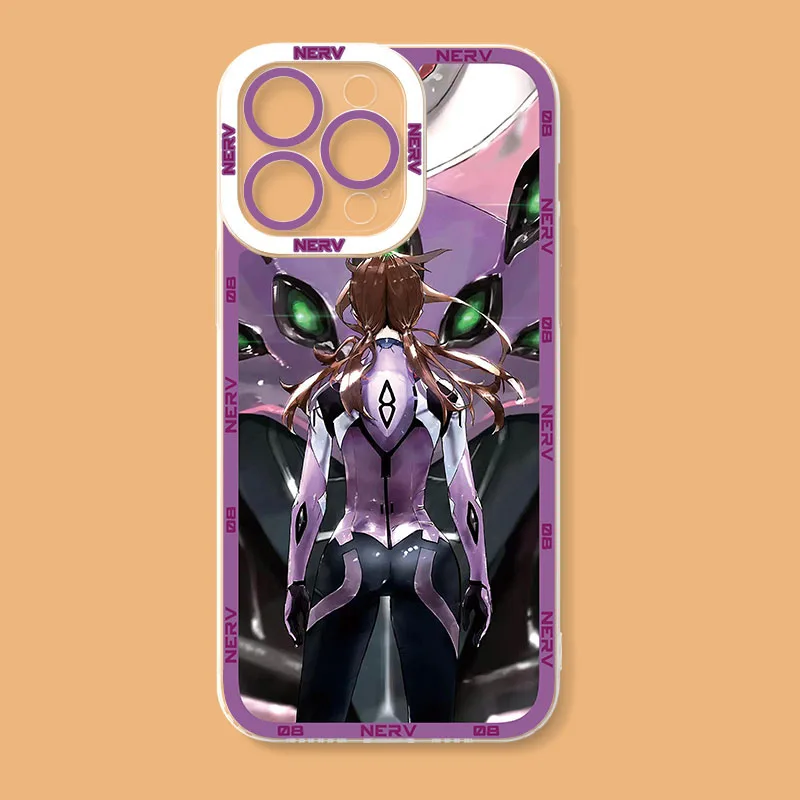 NEON GENESISES EVANGELIONS EVA Case For iPhone 14 Pro Max 13 12 Mini 11 Pro XR 11 - Evangelion Store