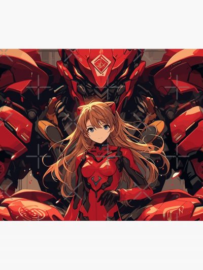 Asuka Langley Soryu Neon Genesis Waifu Tapestry Official Cow Anime Merch