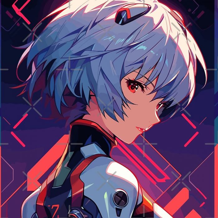 Rei Ayanami The Enigmatic Beauty Of Neon Genesis Evangelion Anime Girl Tote Bag Official Cow Anime Merch