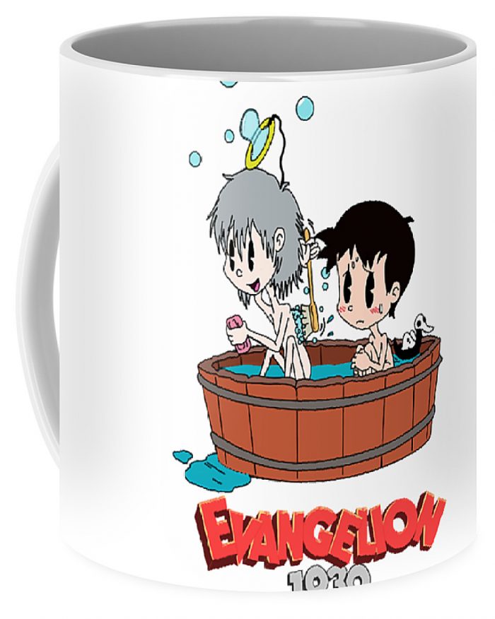 graphic ubber tube cartoon style nice evangelion 1930 kaworu and shinji funny inny shop transparent 3 - Evangelion Store