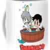 graphic ubber tube cartoon style nice evangelion 1930 kaworu and shinji funny inny shop transparent 4 - Evangelion Store