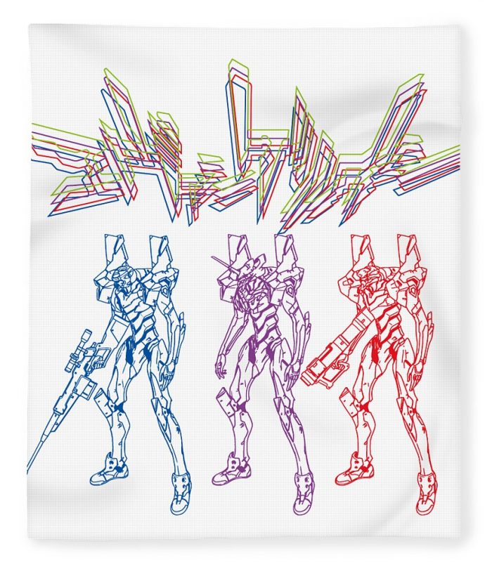 nerv friends eva 01 02 00 creative style transparent - Evangelion Store