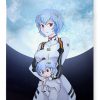 rei and rei little evangelion naud hollak transparent 1 - Evangelion Store