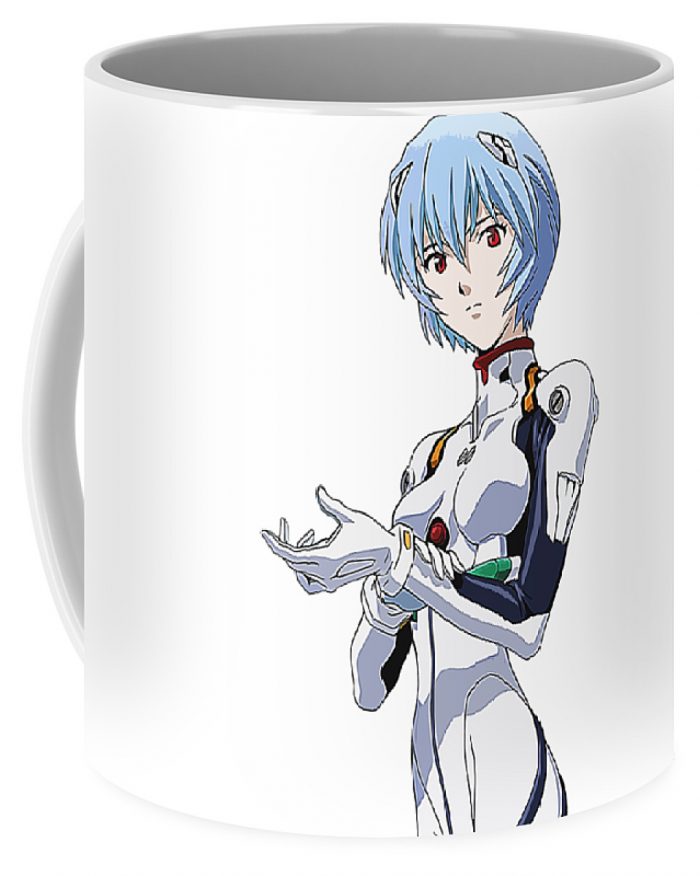 rei ayanami portrait jacky cee transparent 2 - Evangelion Store