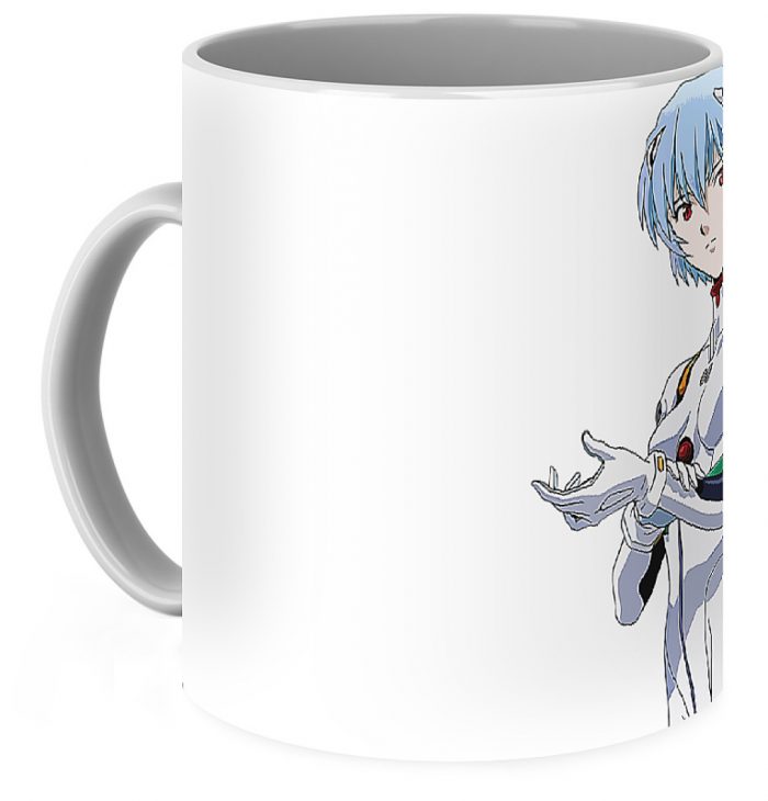 rei ayanami portrait jacky cee transparent 3 - Evangelion Store