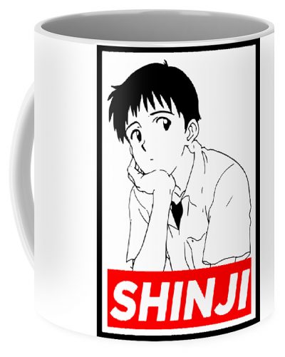 retro art shinji anime neon genesis evangelion lotus leafal transparent 2 - Evangelion Store