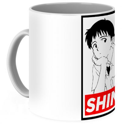 retro art shinji anime neon genesis evangelion lotus leafal transparent 3 - Evangelion Store