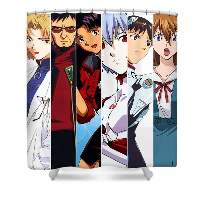 retro neon genesis evangelion characters anime gifts for fans lotus leafal transparent - Evangelion Store