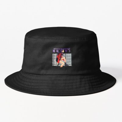 Evangelion - Aesthetic Misato Katsuragi Bucket Hat Official Cow Anime Merch