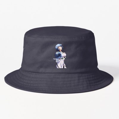 Rei Ayanami, Neon Genesis Evangelion, Anime, Japanese Bucket Hat Official Cow Anime Merch