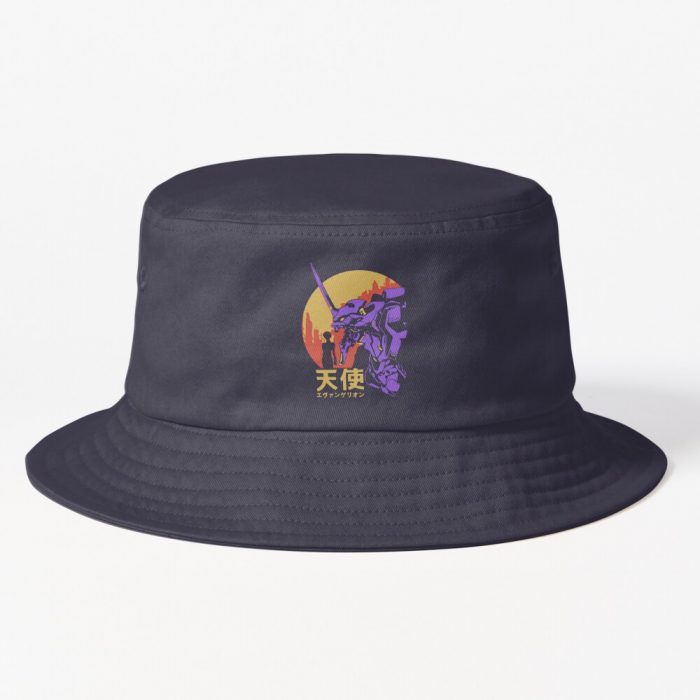 Neon Genesis Evangelion Bucket Hat Official Cow Anime Merch