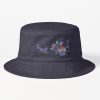 Neon Genesis Poster Bucket Hat Official Cow Anime Merch