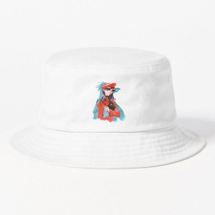 Misato Katsuragi (Neon Genesis Evangelion) Bucket Hat Official Cow Anime Merch