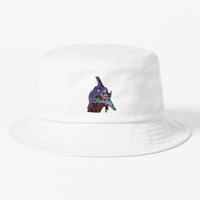 Evangelion 01 Head Bucket Hat Official Cow Anime Merch