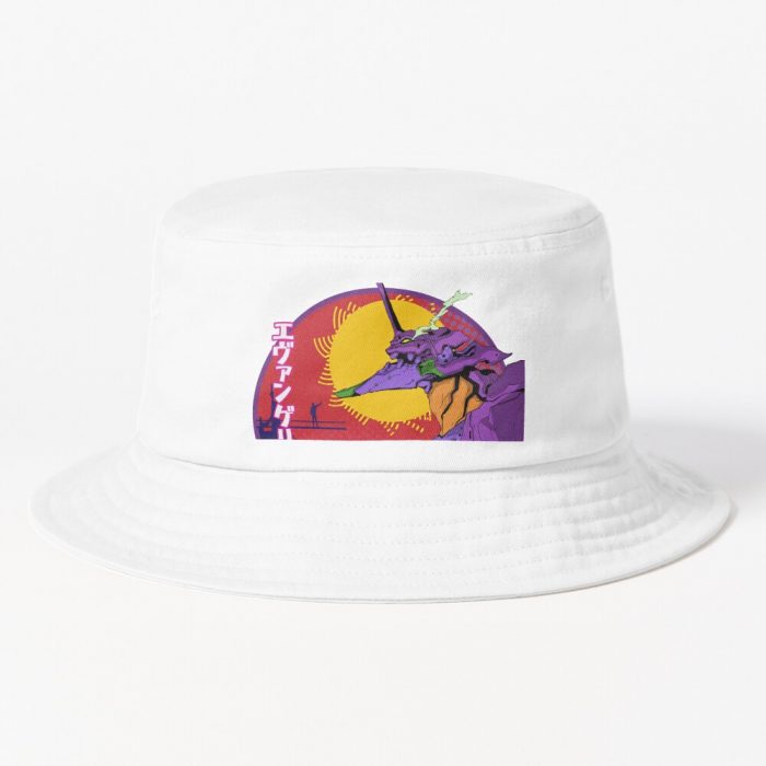 Neon Genesis Evangelion - Sun Rise Bucket Hat Official Cow Anime Merch