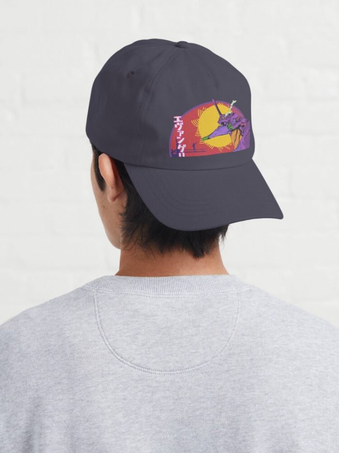 Neon Genesis Evangelion - Sun Rise Cap Official Cow Anime Merch