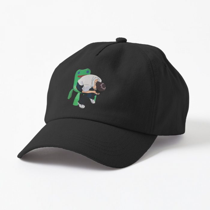 Shinji Ikari In The Froggy Chair Cap Official Cow Anime Merch