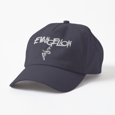 Neon Genesis Evangelion Black Parade Romance Chemical Cap Official Cow Anime Merch